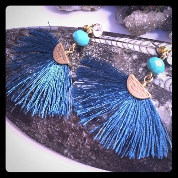 BRAND NEW IN PACKAGE CRAVE TASSEL EARRINGS - Picture 1 of 1